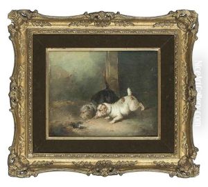 Terriers Ratting (+ Terriers With A Cage; Pair) by Paul Jones