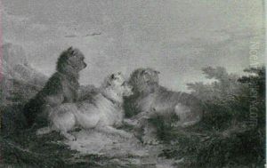 Terriers With A Hare