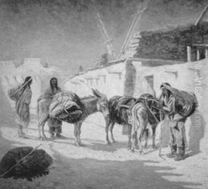 Outside The Pueblo by Seth C. Jones