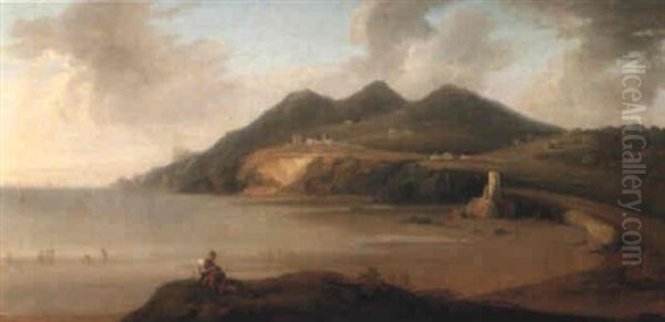 A View Of The Black Rocks And Mountains On The South Side Of The Harbour - view 1
