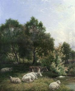 A Shady Nook by Charles Jones