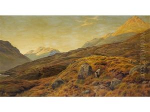 An Early Morning's Chace: Scene In The Forest Of Dalness (high Life Of A Hunter! He Meets On A Hill Etc..) by Charles Jones