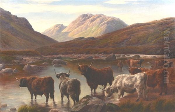 A Warm Morning, Glen Etive Argyleshire - view 1