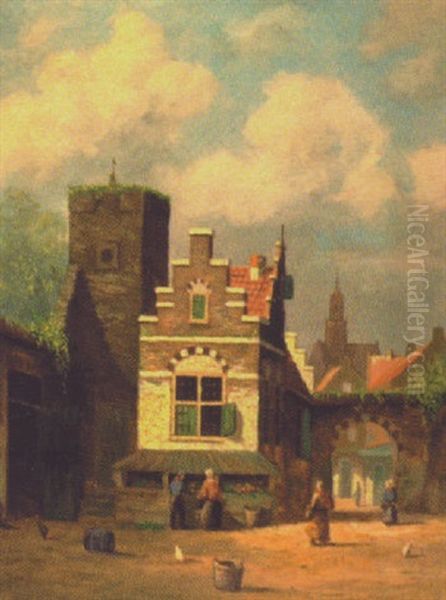 Dutch Town Scene - view 1