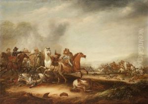 Choc De Cavalerie by Jan Karel Jacob De Jonge