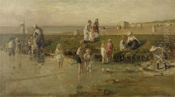 Summertime On Scheveningen Beach - view 1