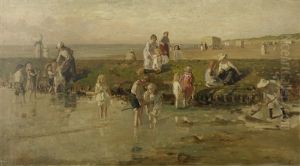 Summertime On Scheveningen Beach