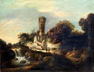Ruines Animees De Personnages by Claude De Jongh