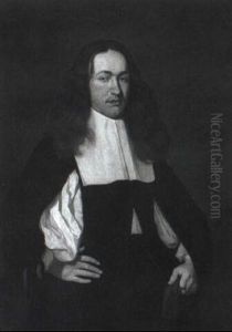 Portrait Of A Man Holding A Glove Portrait Of A Man Holding A Glove