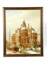 Oudegracht In Winter