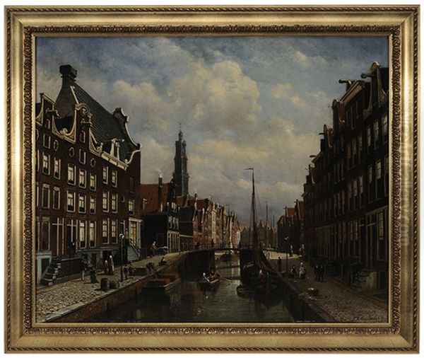 Amsterdam, With A View Of The Zuiderkerk - view 1