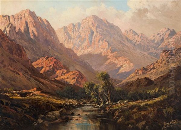 Mountain With Stream - view 1