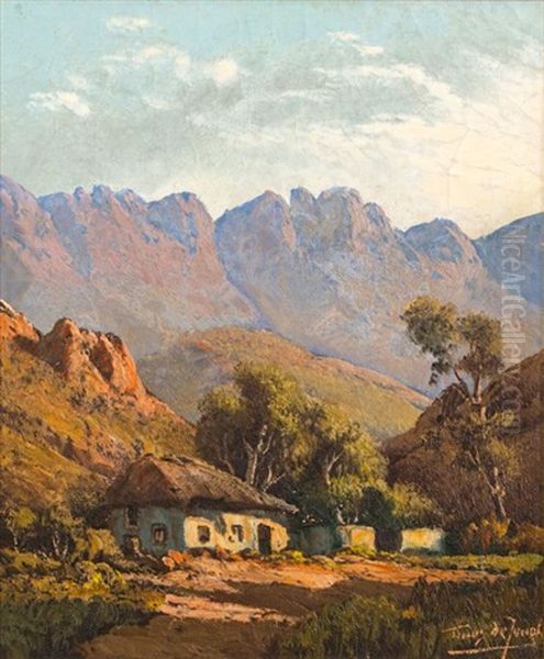 Cape Landscape With Cottage - view 1