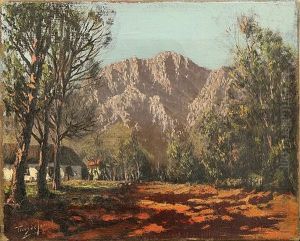 Mountain Landscape by Tinus de Jongh