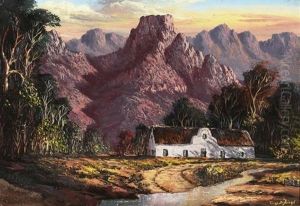 Cape Dutch Farmhouse by Tinus de Jongh