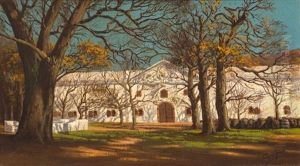 The Cloete Cellar, Groot Constantia by Tinus de Jongh