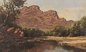 The Berg River, Paarl The Berg River, Paarl