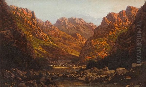Valley Landscape by Tinus de Jongh