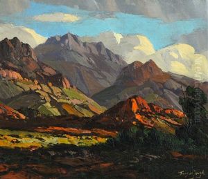 Mountainous Landscape by Tinus de Jongh