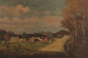 Farm Houses by Tinus de Jongh