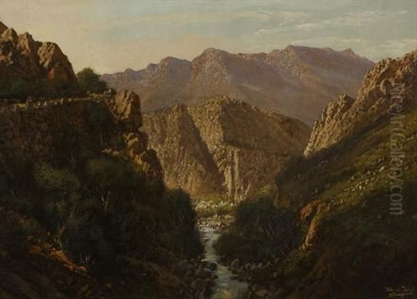 Daybreak In The Mountains - view 1