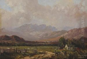 Cottage In A Vast Landscape