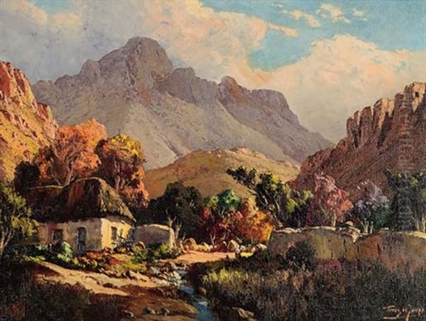 Farmhouse Between The Mountains, Cape Province - view 1