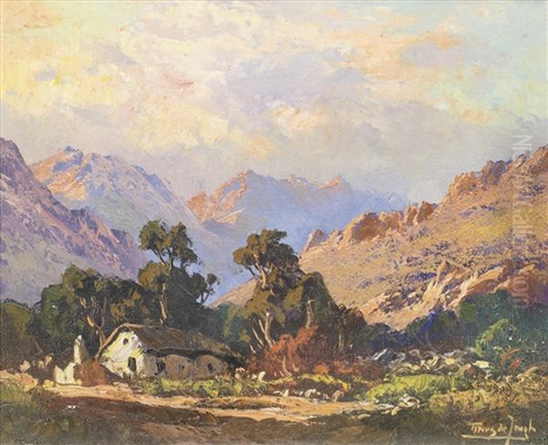 Cottage In A Mountain Landscape - view 1