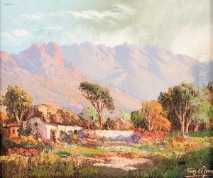Rural Mountain Dwelling by Tinus de Jongh