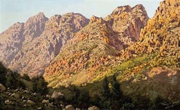 Landscape With Mountains - view 1