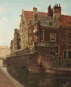 Grimnessesluis, Amsterdam by Tinus de Jongh