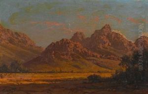 South African Landscape by Tinus de Jongh