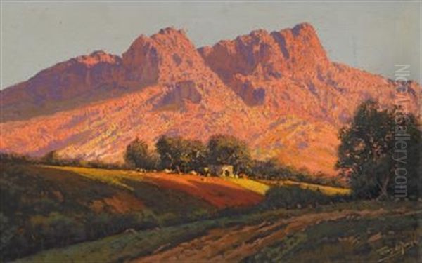 Sunset On Mountains - view 1