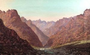 Meiringspoort At Sunset