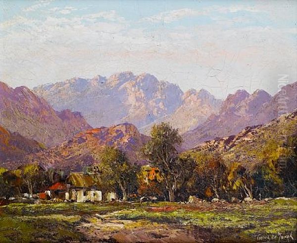 Cottage In A Mountain Landscape - view 1