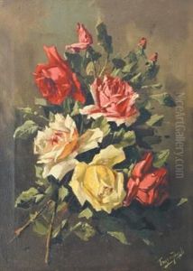 Roses by Tinus de Jongh