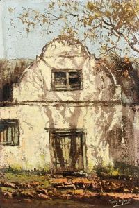 A Cape Dutch Doorway by Tinus de Jongh
