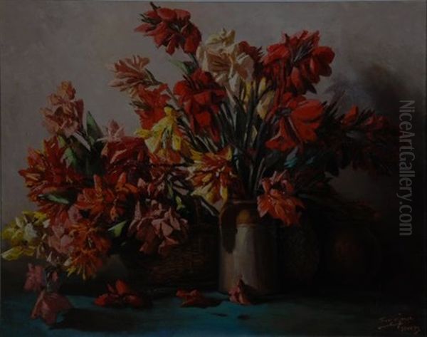 Still Life With Cannas - view 1