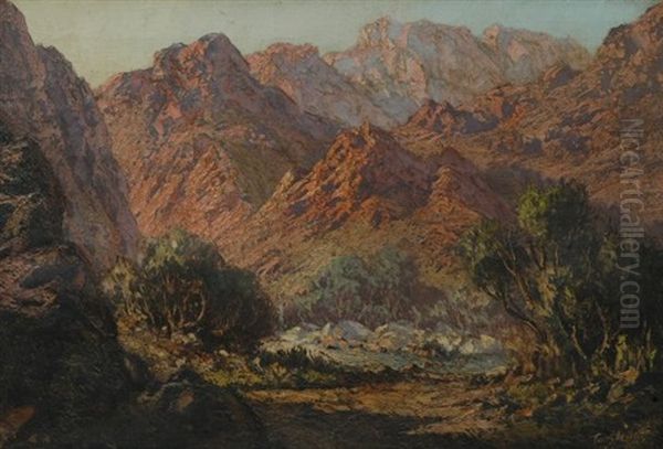 A Rock Pool In The Mountains - view 1
