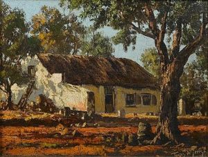A Cape Cottage by Tinus de Jongh