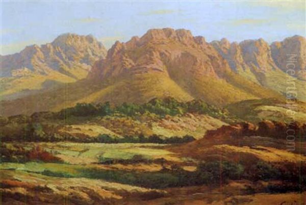 A Cape Mountainous Landscape - view 1