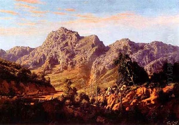 A Landscape With Mountains - view 1
