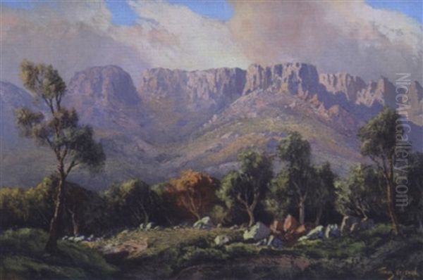 An Extensive Mountainous Landscape - view 1