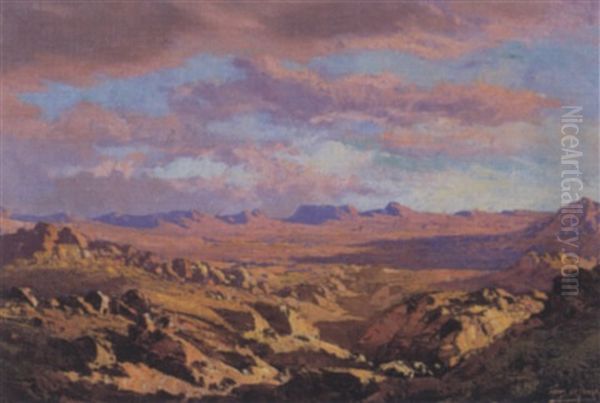 Sunset In The Karoo - view 1