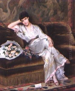 Le Billet Doux by Gustave Leonhard de Jonghe