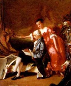 Beim Zeichenunterricht by Gustave Leonhard de Jonghe
