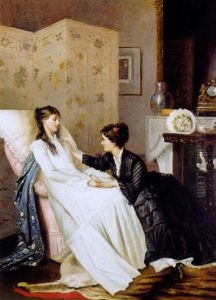 Le Jour Du Mariage by Gustave Leonhard de Jonghe