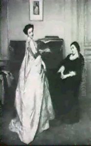 After The Ball; Dreams And Memories by Gustave Leonhard de Jonghe