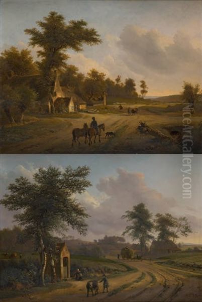 Paysages Animes (2 Works) - view 1