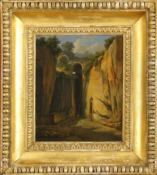 Entree De Grotte A Naples - view 1